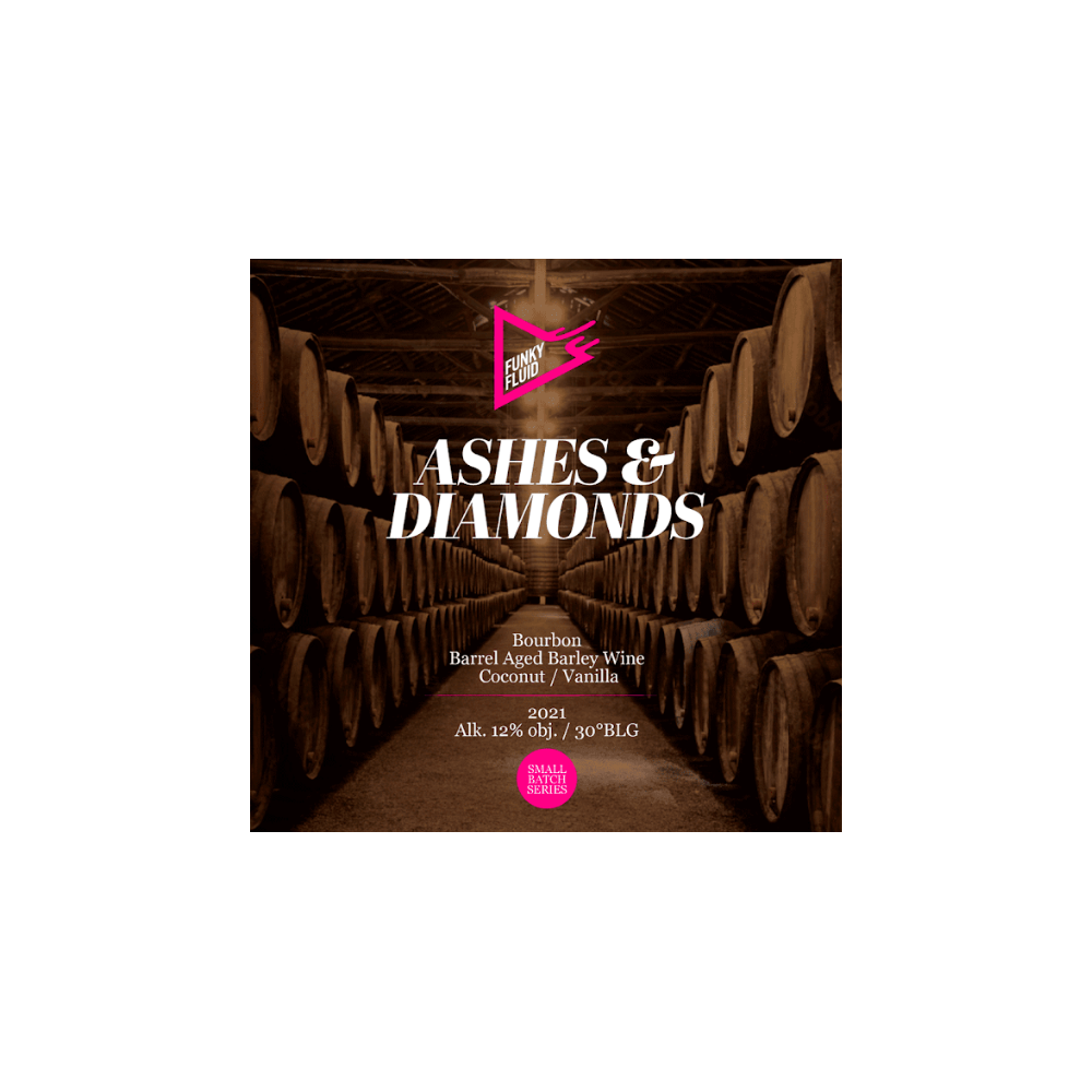 Ashes & Diamonds: Bourbon/Coconut/Vanilla 330ml